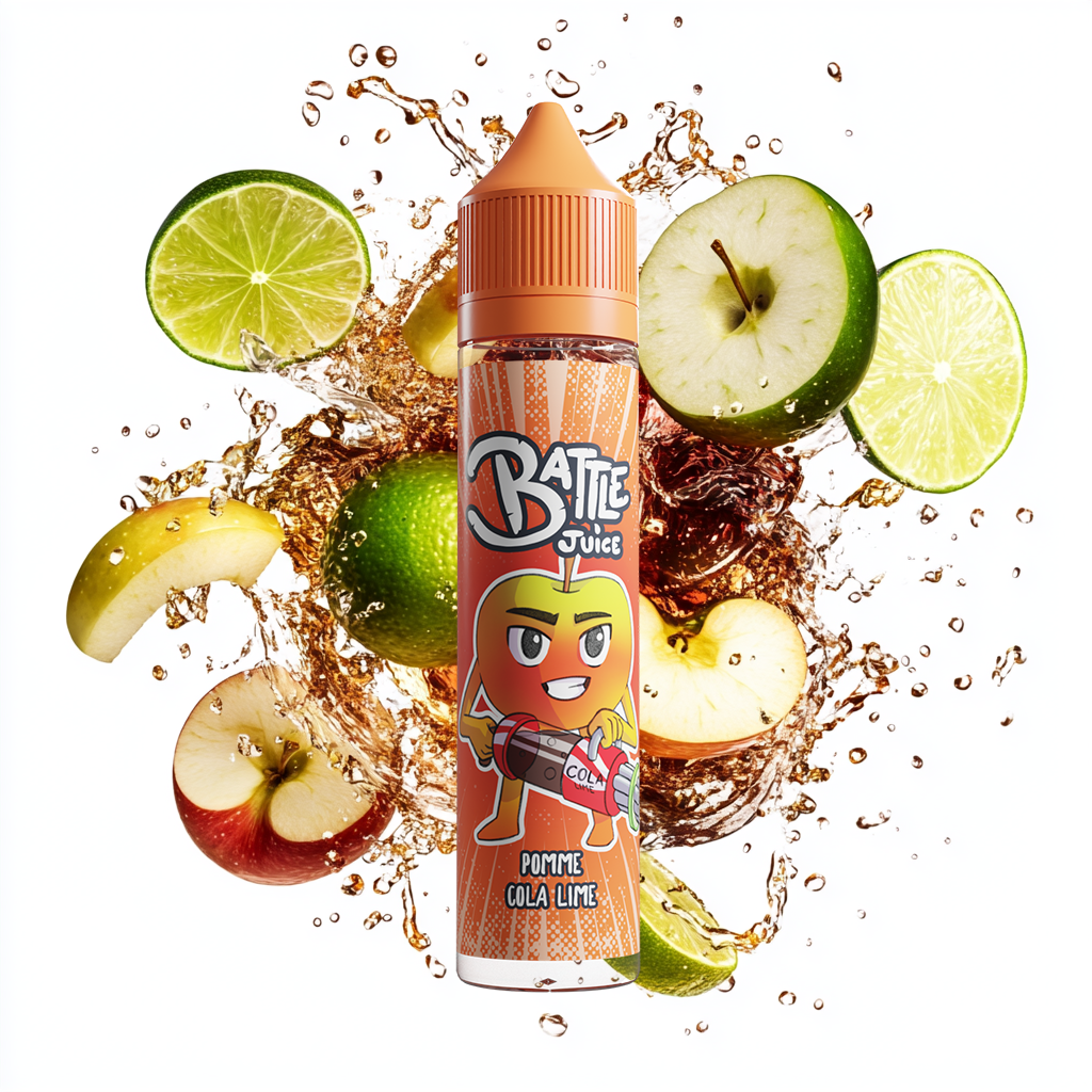 [BJUICE-PC50] Battle Juice 50ml - Pomme Cola Lime