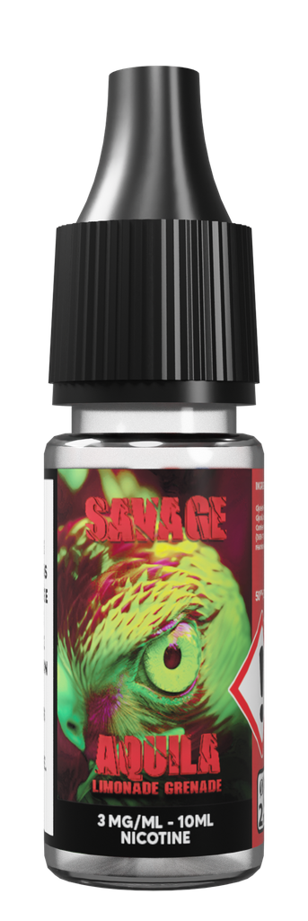 Savage 10ml - Aquila (boite de 9) (0 mg/mL)