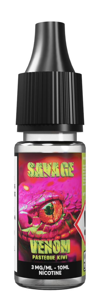 Savage 10ml - Venom (boite de 9) (0 mg/mL)