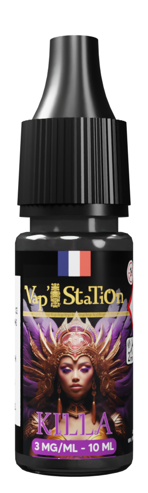 Vap Station 10ml - Killa (boite de 9) (0 mg/mL)