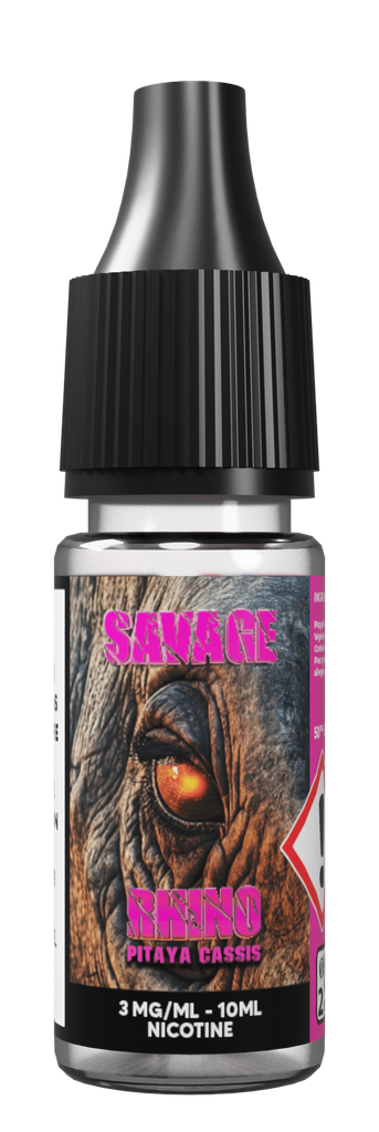 Savage 10ml - Rhino (boite de 9) (0 mg/mL)