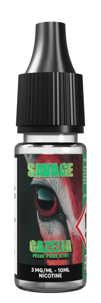 Savage 10ml - Gazelia (boite de 9) (0 mg/mL)