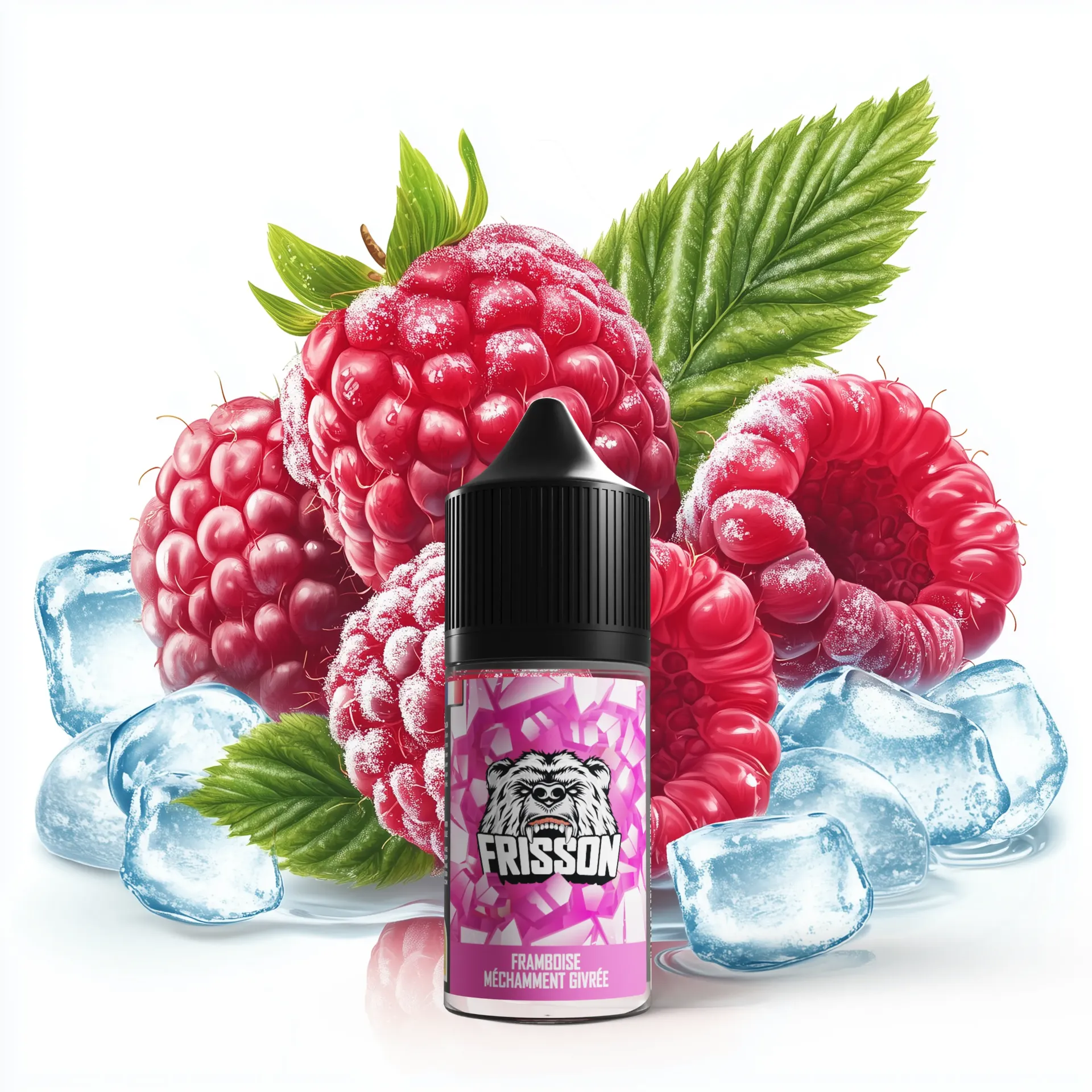 Frisson 30ml - Framboise Méchamment Givrée 