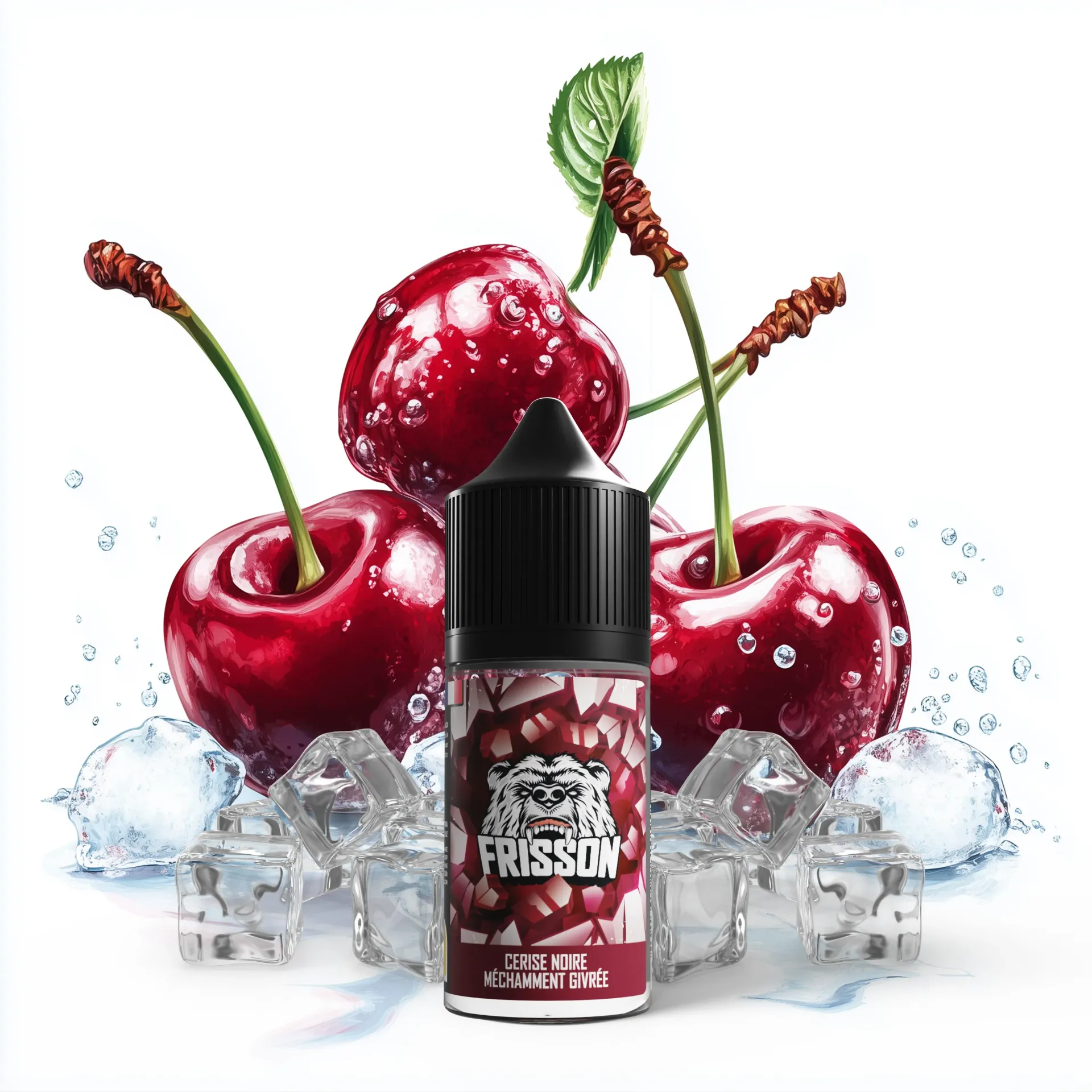 Frisson 30ml - Cerise Noire Méchamment Givrée 